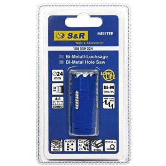 Кільцева пилка S&R Meister 24 мм HSS-Co8% М42