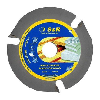 S&R Диск пильний S&R MULTI CUT 125х22, 2х3, 8 мм