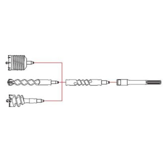 Шнековий бур по бетону S&R VERSIO 35 х 150