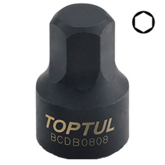 Головка-біта 1/4" HEX TOPTUL 4мм (цілісна) BCDB0804