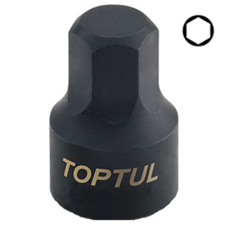 Головка-біта 1/4" HEX TOPTUL 5мм (цілісна) BCDB0805