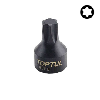 Головка TORX TOPTUL T10 1/4" (цілісна) BCFB0810