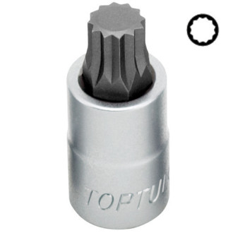 Головка торцева SPLINE TOPTUL M8 L55 мм 1/2" BCHA1608