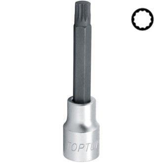 Головка торцева SPLINE TOPTUL M6 L 100 мм 1/2" BCJA1606