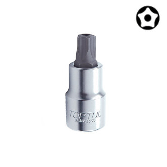 Головка з насадкою 5-гранної TOPTUL TORX T20 37мм 1/4" з отвором BCNA0820