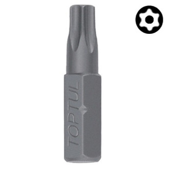 Біта TORX з отвором TOPTUL 1/4" 25мм T10 FSGA0810