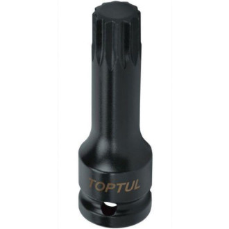 Головка ударна TOPTUL SPLINE М16 L77мм 1/2" KADB1616L