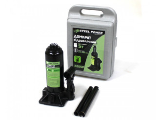 STEEL POWER Домкрат гідравлічний пляшковий
