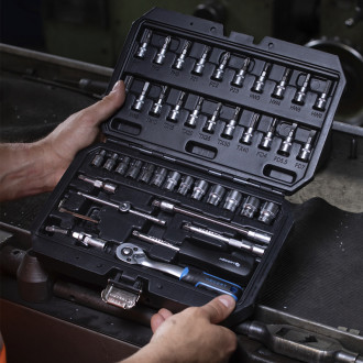 Набір інструментів, 46 шт., 1/4" HOEGERT 1 - 40 (HT1R216)