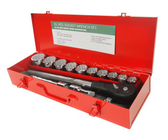 Набір інструментів 3/4 22-50мм 12гр. 15од.