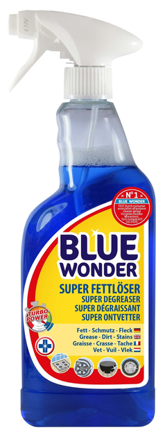 Спрей супер знежирювач BLUE WONDER