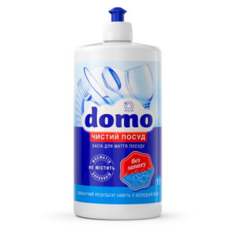 Засіб для миття посуду DOMO "Без запаху"  флакон з дозатором XADO