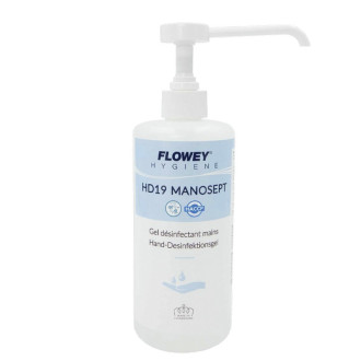 Дезінфекційний гель для рук FLOWEY MANOSEPT HD19 - 500 мл FLOWEY