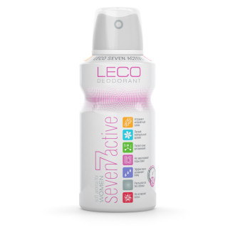 Дезодорант-антиперспірант для жінок LECO Seven Active Women