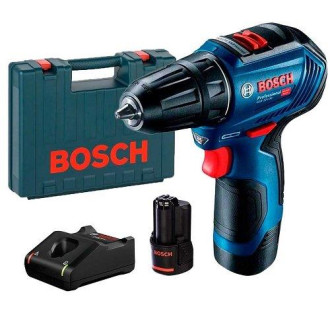 Дриль-Шурупокрут акумуляторний BOSCH GSR 12V-30 2х2А/год