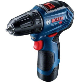 Дриль-Шурупокрут акумуляторний BOSCH GSR 12V-30 2х2А/год