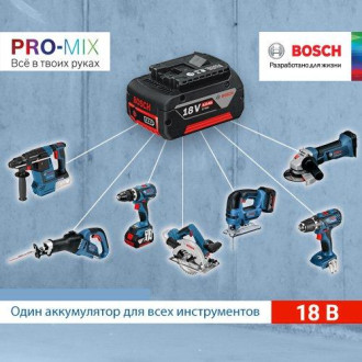 Акумулятор Bosch GBA 18B, 5 А/год