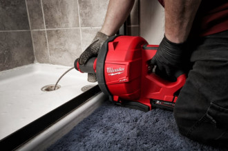 Машина прочистна акумуляторна MILWAUKEE, M18 FDCPF10-0C, трос 10м (відро)