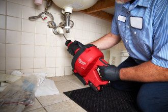 Машина прочистна акумуляторна MILWAUKEE, M18 FDCPF10-0C, трос 10м (відро)