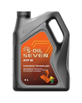 S-oil ATF III Automatic Transmission Fluid 