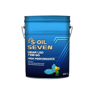 S-oil GEAR LSD 75W-90 transmission oil  synthetic 20L