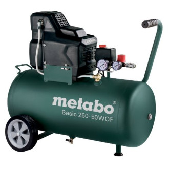Компресор поршневий безмасляний Metabo Basic 250-50 W OF