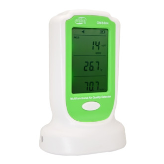 Детектор якості повітря (PM2,5; PM10, HCHO, 0-50 ° C) BENETECH GM8804