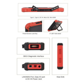 Автомобільний мультимарочний сканер X-431 PAD9 LINK LAUNCH