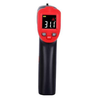 Безконтактний інфрачервоний термометр (пірометр) цв дисплей, -50-600°C, 12:1, EMS=0,1-1 WINTACT WT327B