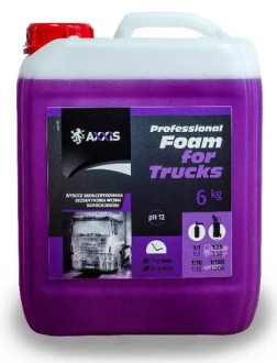 Шампунь для миття кузова (безконтактне)  AXXIS Professional Foam for Trucks