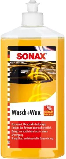 Шампунь для миття кузова (ручне) SONAX Wash & Wax