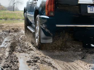 Бризковики передні, 2штуки Ford Ranger USA 2019 + WeatherTech 110106