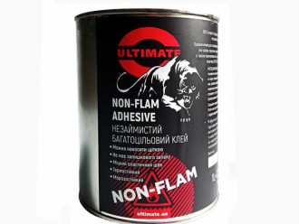 Клей ULTIMATE NON-FLAM ADHESIVE незаймистий багатоцільовий 1кг ULTIMATE 70710601487