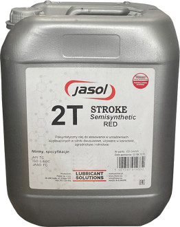 Олива моторна 2T Stroke OIL Semisynthetic TC RED JASOL 2TR20