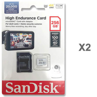 Карта пам'яті SanDisk 256Gb Class 10