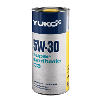 Олива моторна YUKO SUPER SYNTHETIC C3 21587
