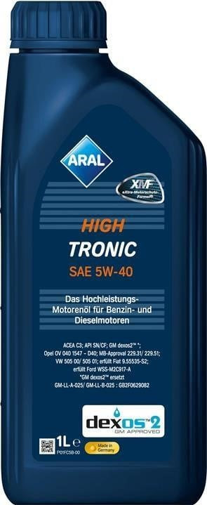 Олива моторна	 Aral HIGHTRONIC 15F47B