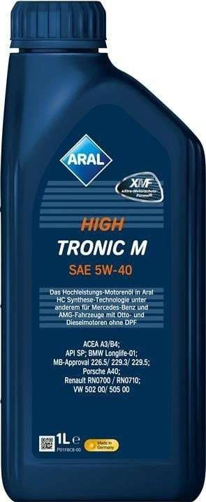 Олива моторна	 Aral HighTronic M 15F48C