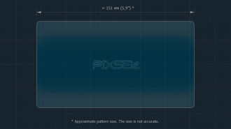 Захисне скло Pixsel на монітор MAXUS EDELIVER 3 - 6.8“ 2020 -