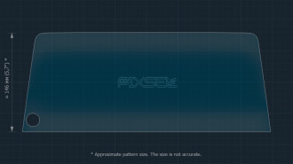 Захисне скло Pixsel на монітор MAXUS EUNIQ 5 - 15.3“ 2022 -