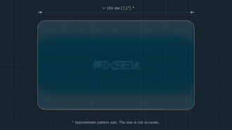 Захисне скло Pixsel для заднього планшета MERCEDES BENZ GLS-CLASS - 8.3“ 2024 -