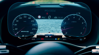 Захисне скло Pixsel на панель приладів MERCEDES BENZ AMG GT 2 DOORS - 13.5“ 2023 -