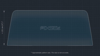 Захисне скло Pixsel на монітор MITSUBISHI ECLIPSE CROSS - 10.4“ 2018 - 2020