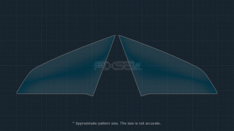 Захисне скло Pixsel для дзеркала AUDI Q8 E-Tron - 11.4“ 2019 -