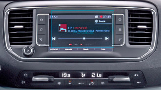 Захисне скло Pixsel на монітор CITROEN SPACE TOURER - 7“ 2017 -