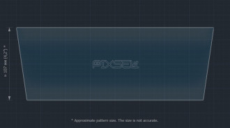 Захисне скло Pixsel на монітор DS 7 - 12.1“ 2018 -