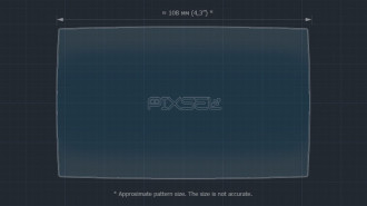 Захисне скло Pixsel на монітор FIAT 595 - 5“ 2018 -