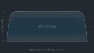 Захисне скло Pixsel на панель приладів HYUNDAI STARIA - 13“ 2021 -