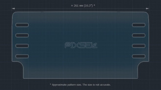 Захисне скло Pixsel на монітор HONDA ACCORD - 11.4“ 2017 - 2022