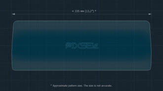 Захисне скло Pixsel на монітор INEOS GRENADIER - 14“ 2024 -